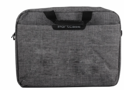 Сумка для ноутбука 15.6" Portcase KCB-161, Grey, Нейлон