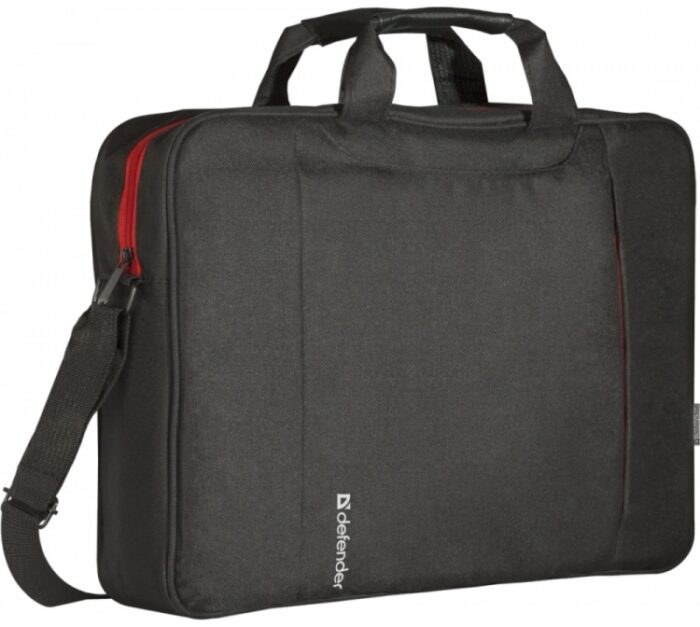 Сумка для ноутбука 15.6" Defender Geek, Black, Полиэстер — изображение 1