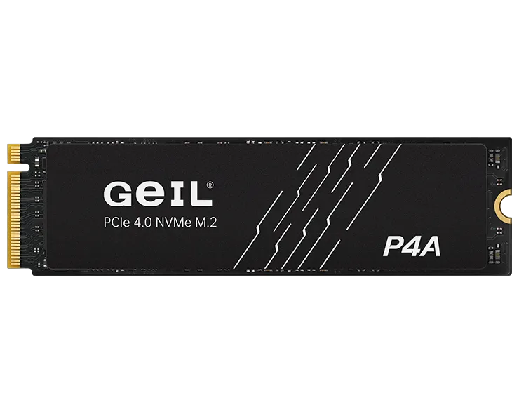 102 M2  512GB SSD GEIL P4A M.2 2280 PCIe Gen4x4 with NVMe 1.4, 3D NAND Flash, R2900MB/s, W2300MB/s P4AAC16I512D — изображение 1