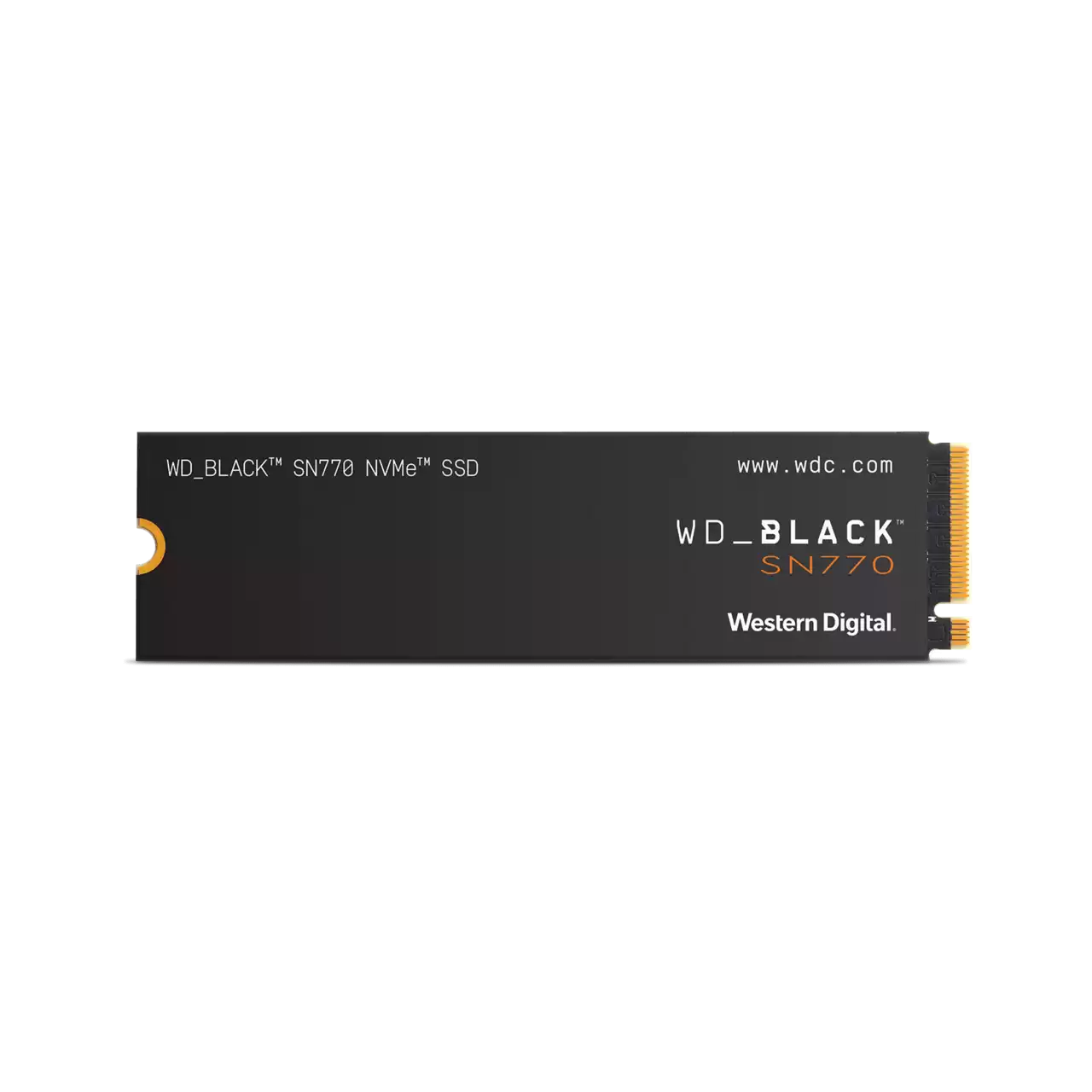 108 M2 1000GB SSD WD BLACK SN770 WDS100T3X0E Серия BLACK SSD Форм-Фактор: M.2 (2280) Интерфейс: PCIe Gen4 x4 Чтение: R5150Mb/s, Запись: W4900MB/s. — изображение 1