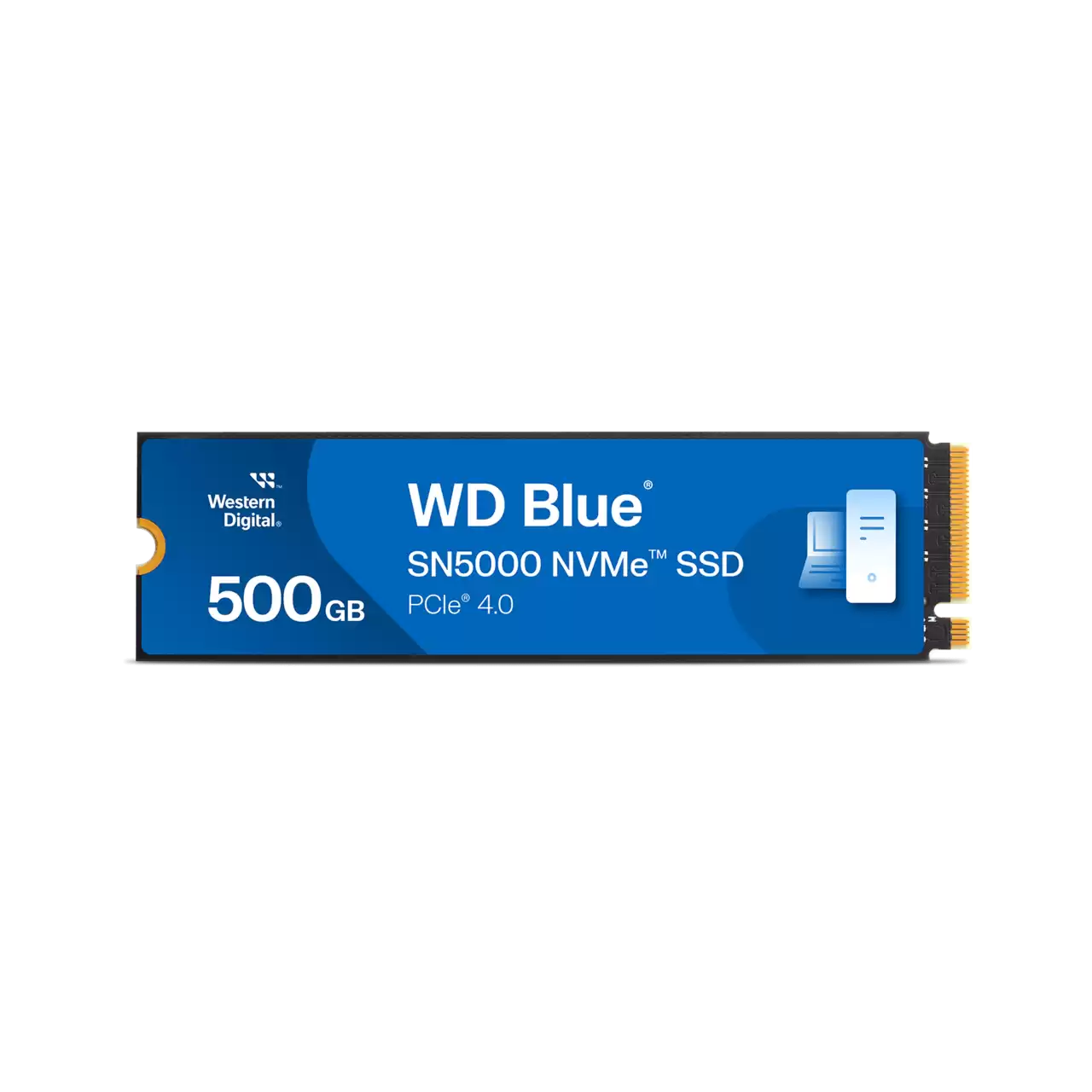 109 M2 1000GB SSD WD BLUE SN5000 M.2 2280 NVMe 4.0 R5150MB/s W4900MB/s WDS100T4B0E — изображение 1