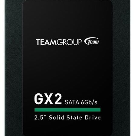 Твердотельный накопитель  512GB SSD TeamGroup GX2  2.5” SATA3 R530Mb/s, W430MB/s T253X2512G0C101