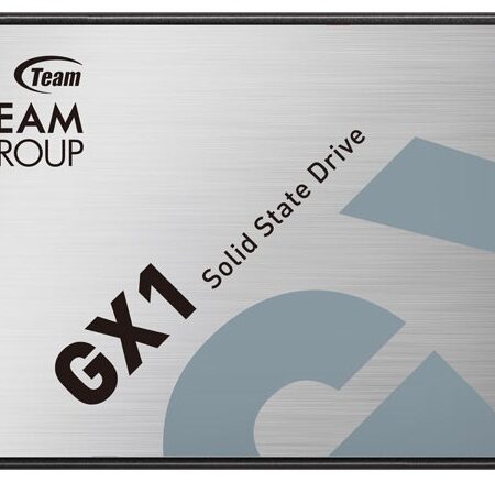 Твердотельный накопитель  480GB SSD TeamGroup GX1  2.5” SATA3 R530Mb/s, W430MB/s T253X1480G0C101