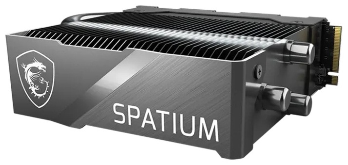 18 M2 4000Gb SSD MSI SPATIUM M580 FROZR, M.2 2280, PCIe Gen5x4, NVMe 2.0, R14100 MB/s W12600MB/s, dram 8GB LPDDR4, 3000TBW, SPATIUM M580 PCIe 5.0 NVMe M.2 4TB FROZR — изображение 1