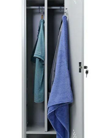 ШКАФ МЕТАЛЛИЧЕСКИЙ ОДНОСЕКЦИОННЫЙ (ВхШхГ): 1860х400х500