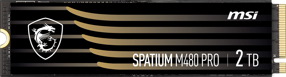 22 M2 4000Gb SSD MSI SPATIUM M480 PRO M.2 PCIe 4.0 NVMe R7400Mb/s W7000MB/s SPATIUM M480 PRO PCIe 4.0 NVMe M.2 4TB — изображение 1