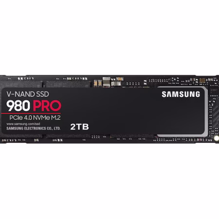 M2 2000GB SSD Samsung 980 PRO M.2 2280 R7000Mb/s W5000MB/s MZ-V8P2T0BW
