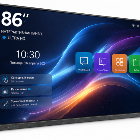Интерактивная панель 86 дюймов