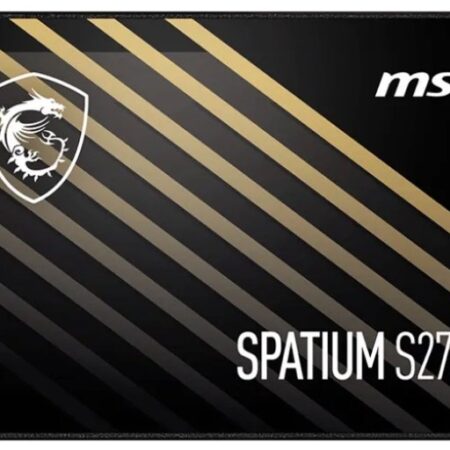Твердотельный накопитель  480Gb SSD MSI SPATIUM S270 SATA III 2.5" R500Mb/s W450MB/s SPATIUM S270