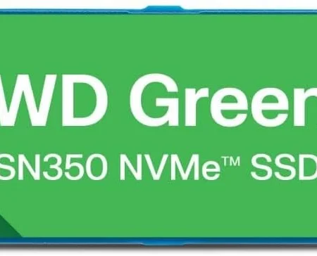 M2  500GB SSD WD GREEN SN350 M.2 2280 NVMe x4 R2400Mb/s W1500Mb/s WDS500G2G0C