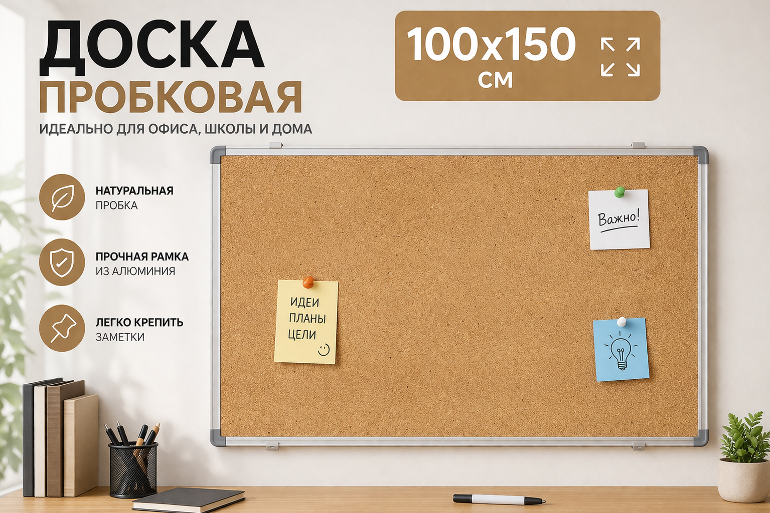 doska-probkovaya-100x150 Доска пробковая 120x240