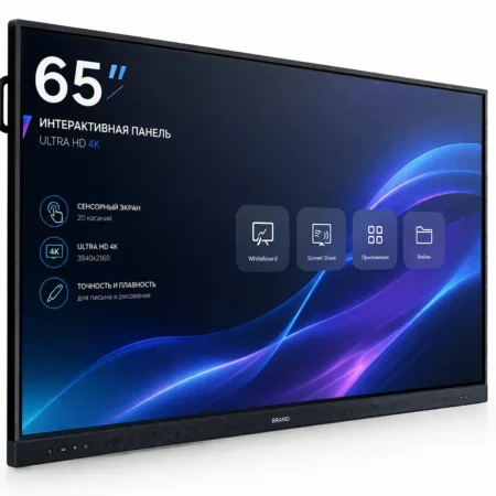 Интерактивная панель 65 дюймов