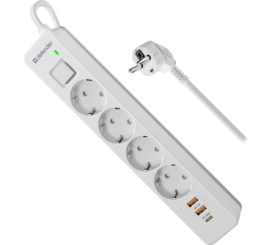 15 Сетевой фильтр Defender — изображение 1