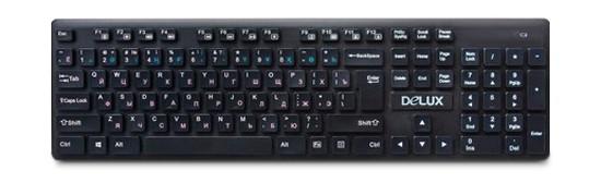 6 Клавиатура Delux — изображение 1
