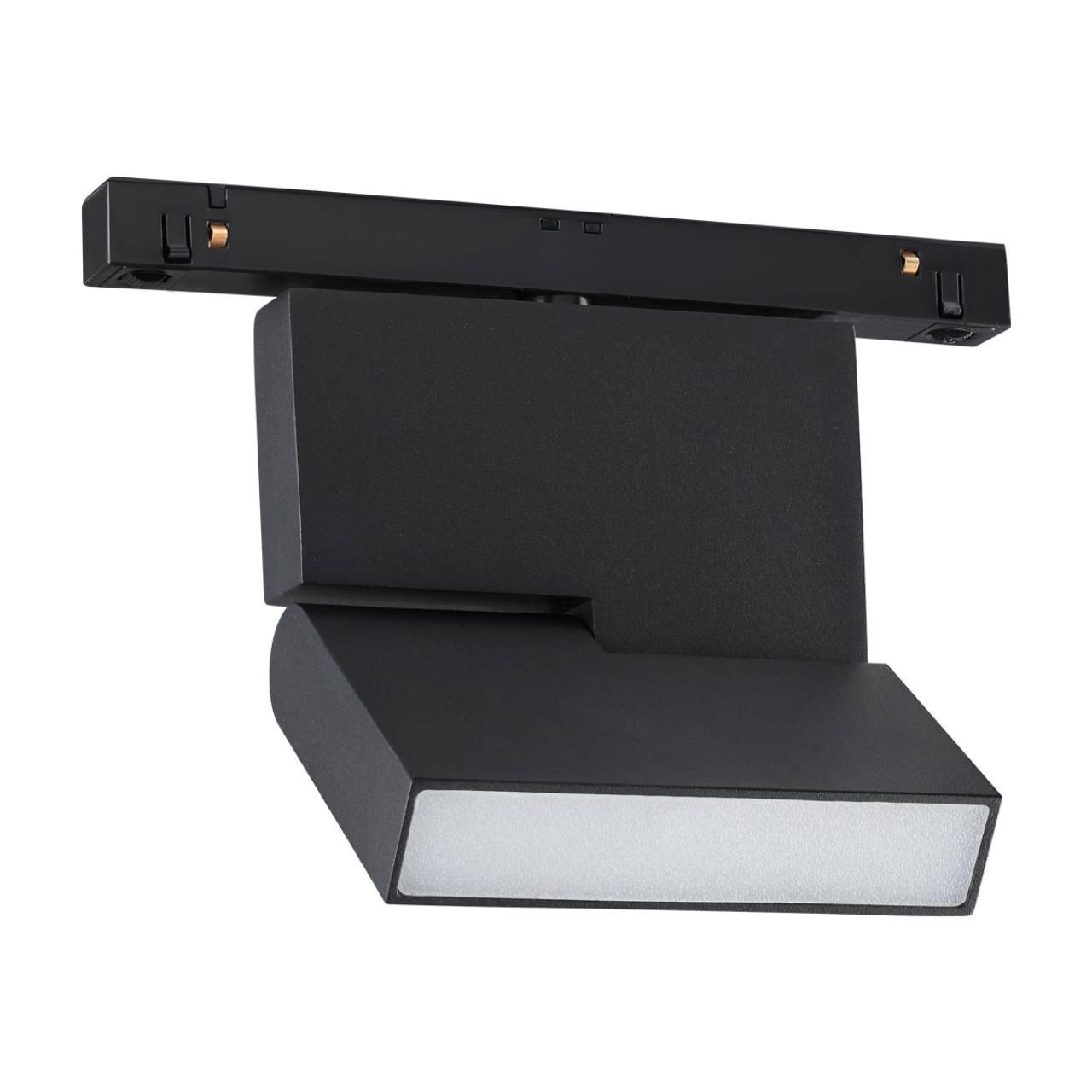 led_svetilnik_matovyy_i_reguliruemym_uglom_chernyy Торговое освещение светодиодное LED — изображение 1