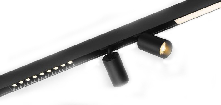 shinoprovod_magnitnyy_nakladnoy Торговое освещение светодиодное LED — изображение 1