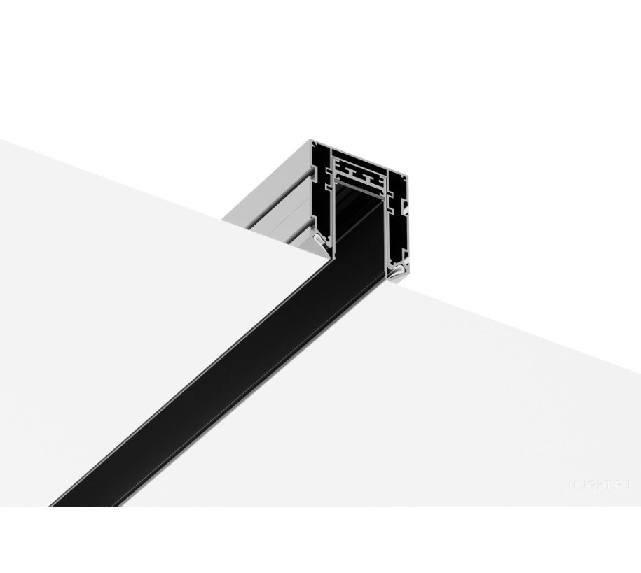 shinoprovod_vstraivaemyy_v_natyazhnoy_potolok_cherez_garpun Торговое освещение светодиодное LED — изображение 1