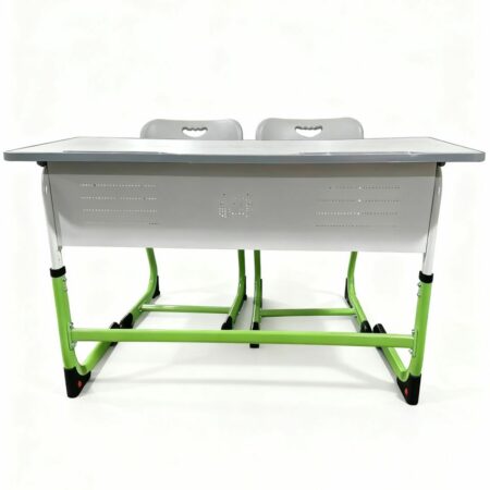 Двухместная парта зеленая