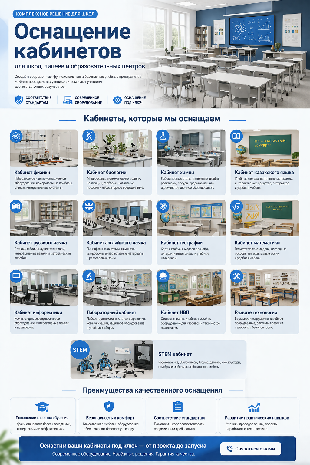 оснащение кабинета - оснащение кабинетов