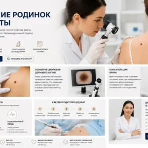 Удаление родинок Алматы