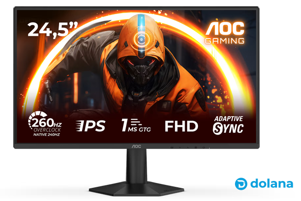 Монитор Игровой 24,5" AOC 25G50Z/01