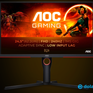 Монитор Игровой с Частотой 240 Герц 24,5" AOC 25G3ZM/BK VA