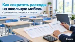 Как сократить расходы при закупке школьной мебели: сравнение поставщиков и советы по тендерам