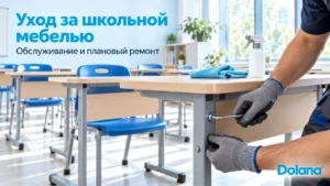 Руководство по уходу и обслуживанию школьной мебели: продление срока службы и плановые ремонты