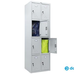 ШКАФ ДЛЯ СУМОК ПРАКТИК LS-34 серый полуматовый RAL 7038